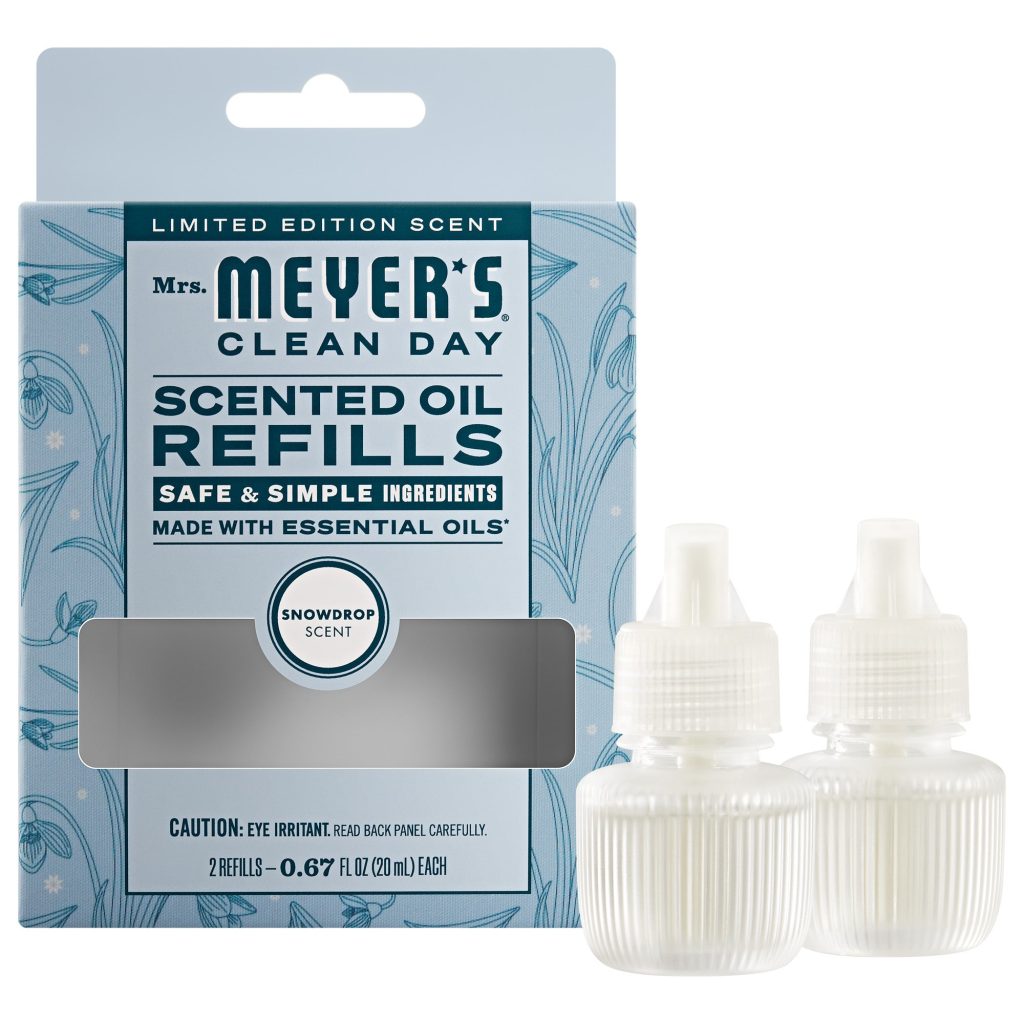 Snowdrop Plug In Scented Oil Refill. 2-Pack