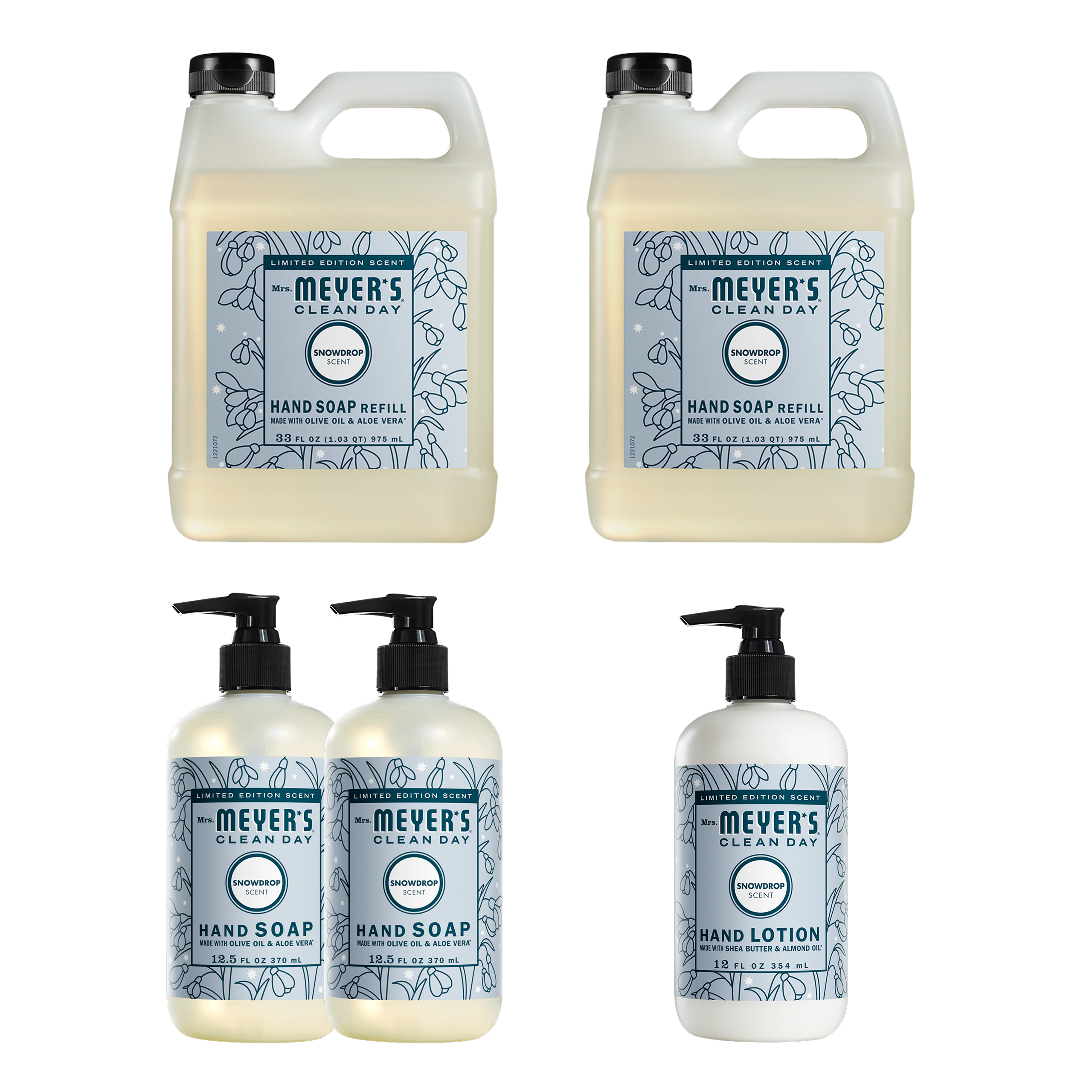 Snowdrop Hand Care Plus 5-Count Bundle