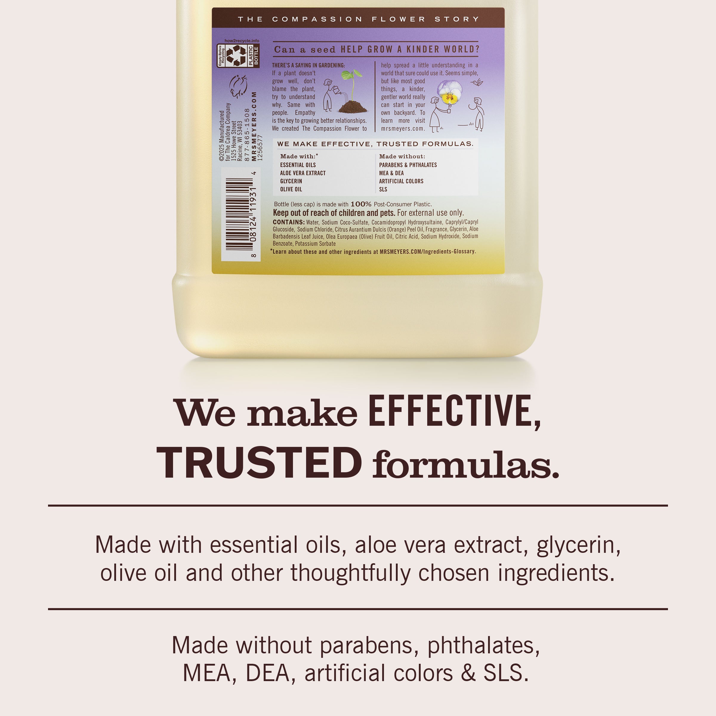 Compassion Flower Liquid Hand Soap Refill - Image 6