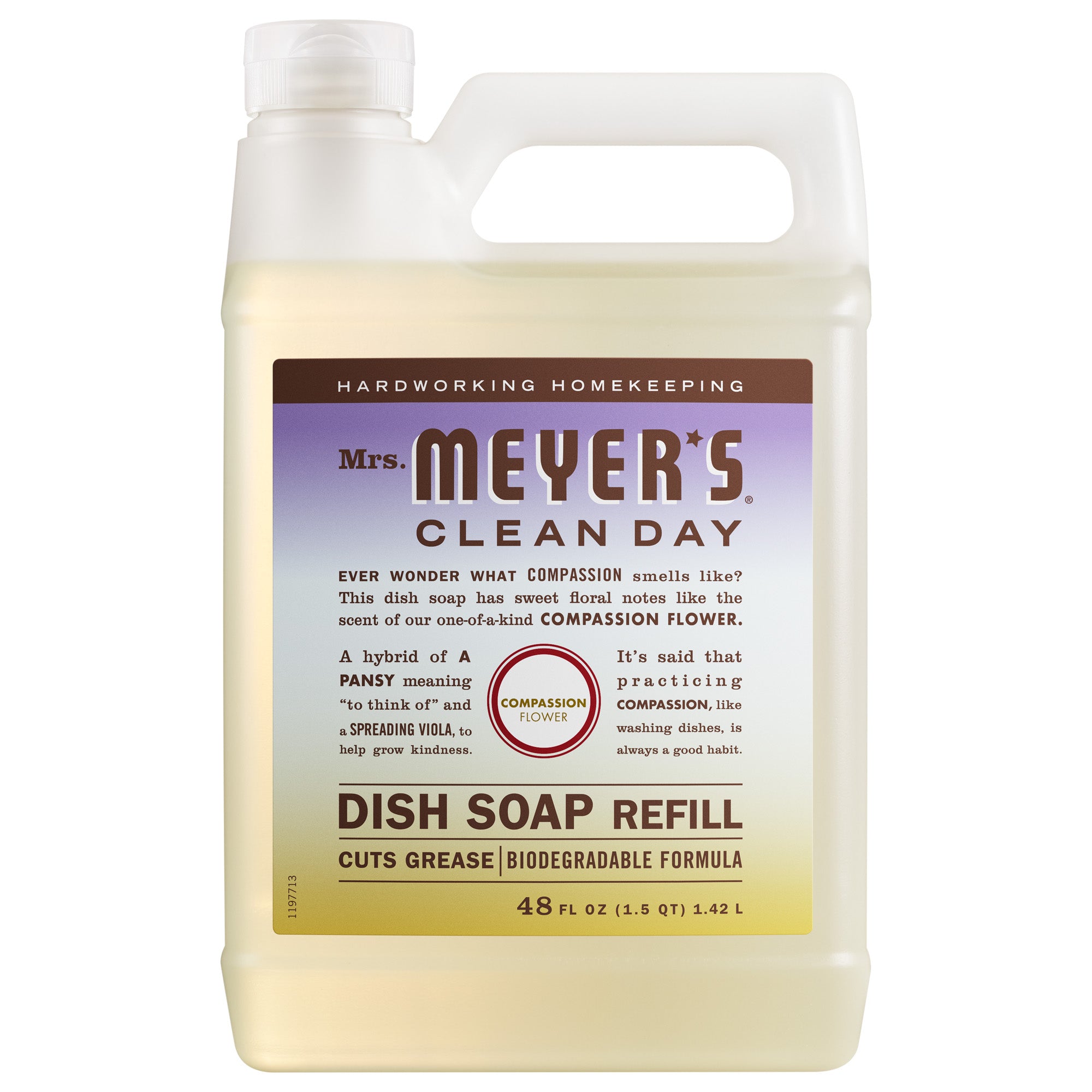 Compassion Flower Dish Soap Refill