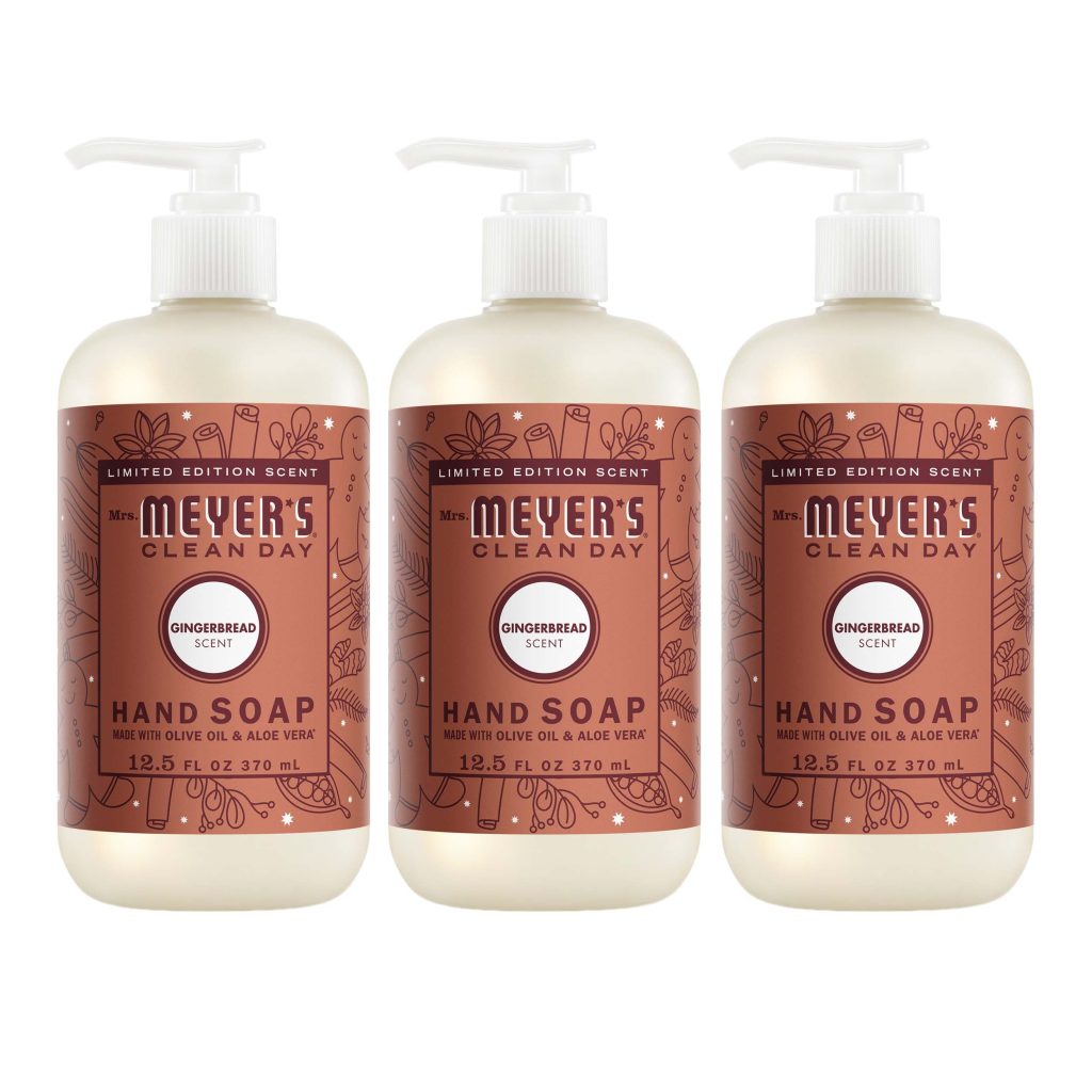 Gingerbread Liquid Hand Soap 3-count Bundle