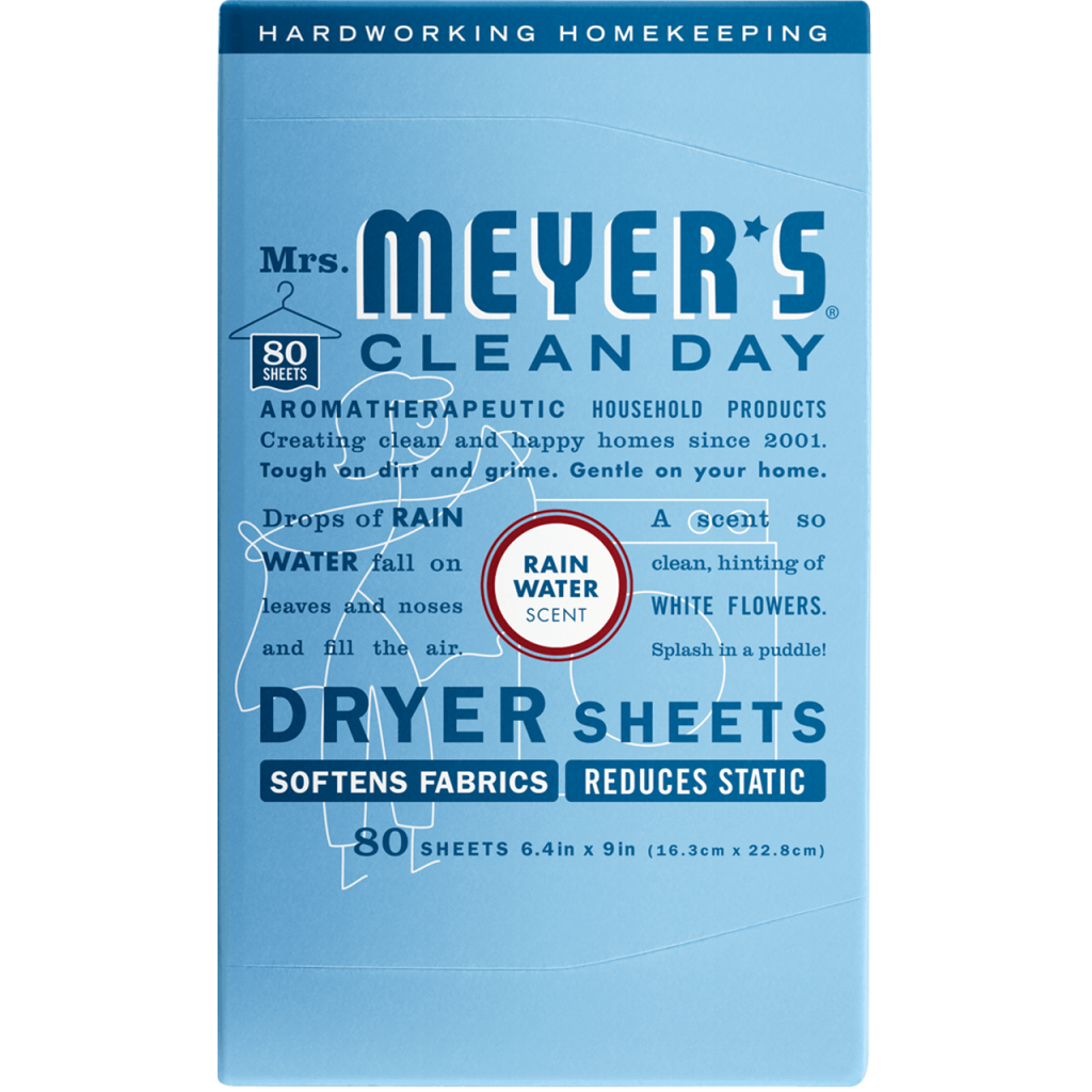 Rain Water Dryer Sheets