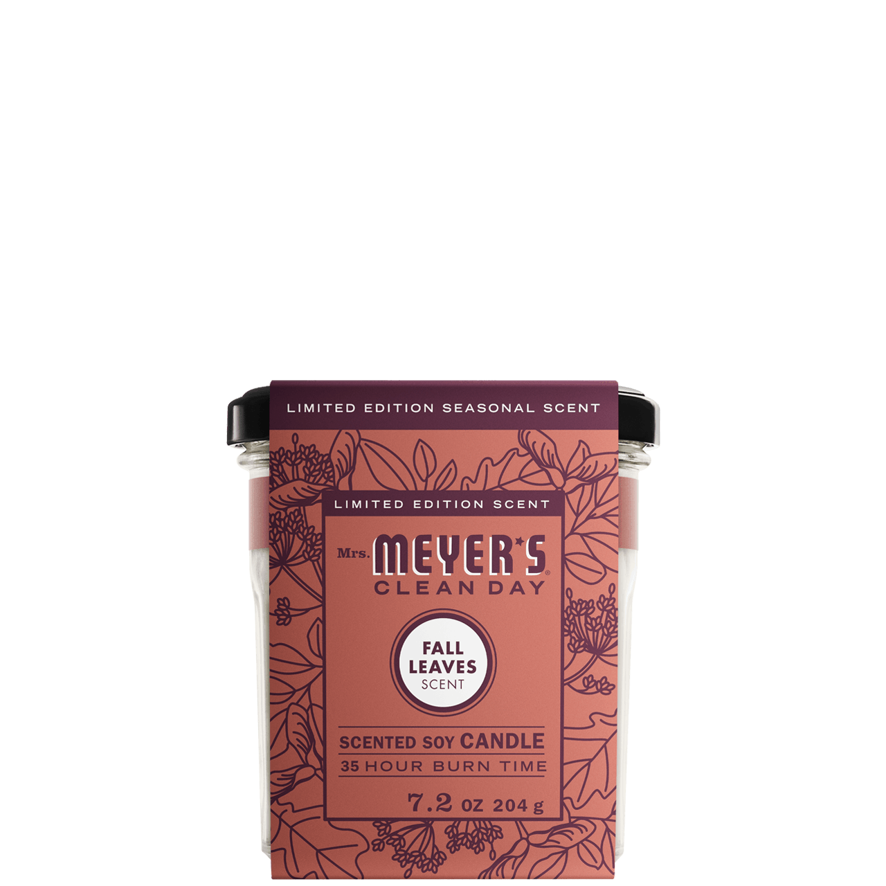 Fall Leaves Scented Soy Candle