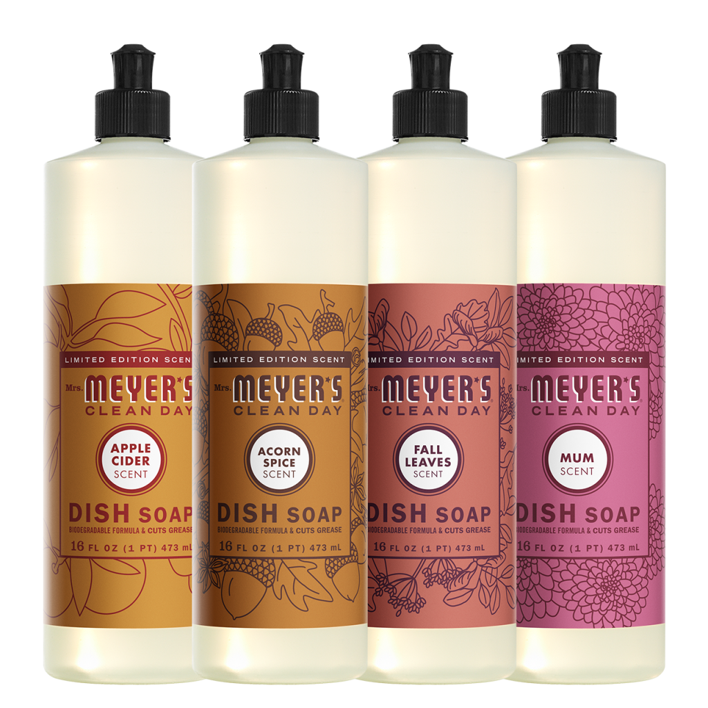 Fall Seasonal Dish Soap Collection
