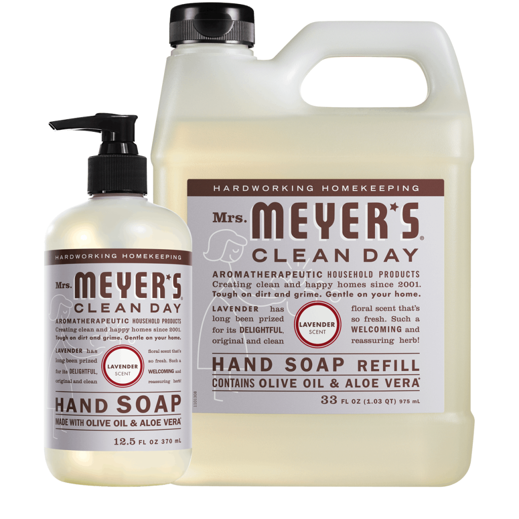 Lavender Liquid Hand Soap & Refill Set