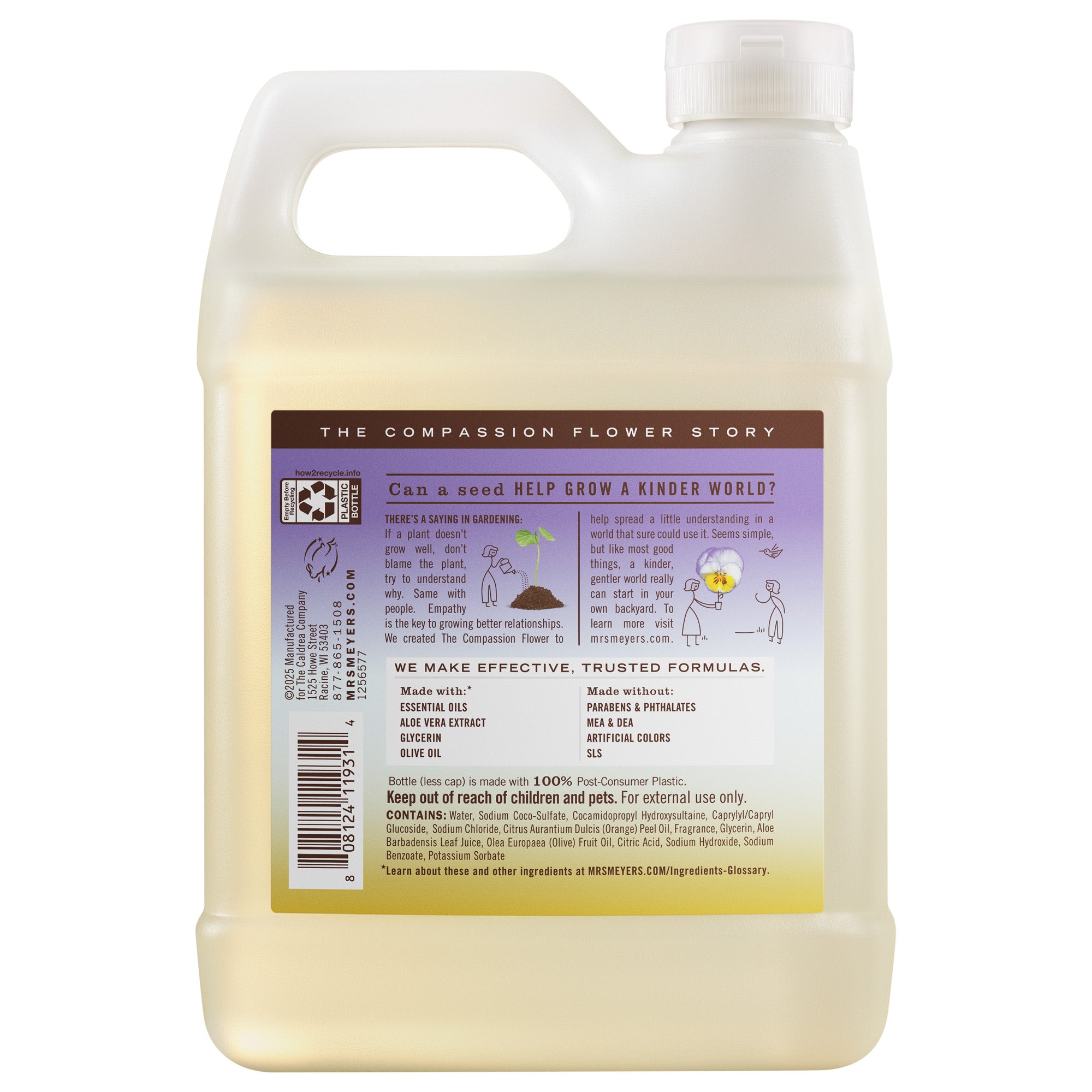 Compassion Flower Liquid Hand Soap Refill - Image 2